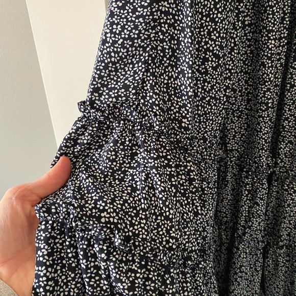 Smock dress Navy - Picture 4 of 4